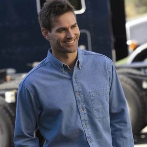 Sierra Pacific Oxford Shirt 3211 Men's Long Sleeve